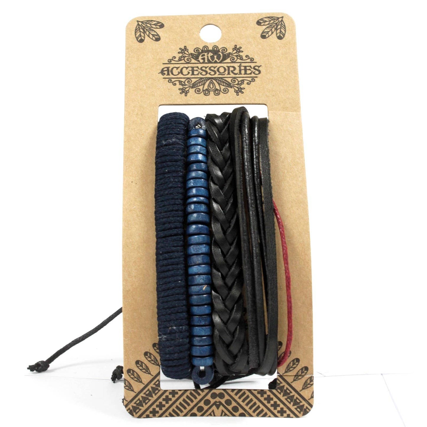 MBS-06 - Mens Bracelet Sets - Moody & Blue (asst)