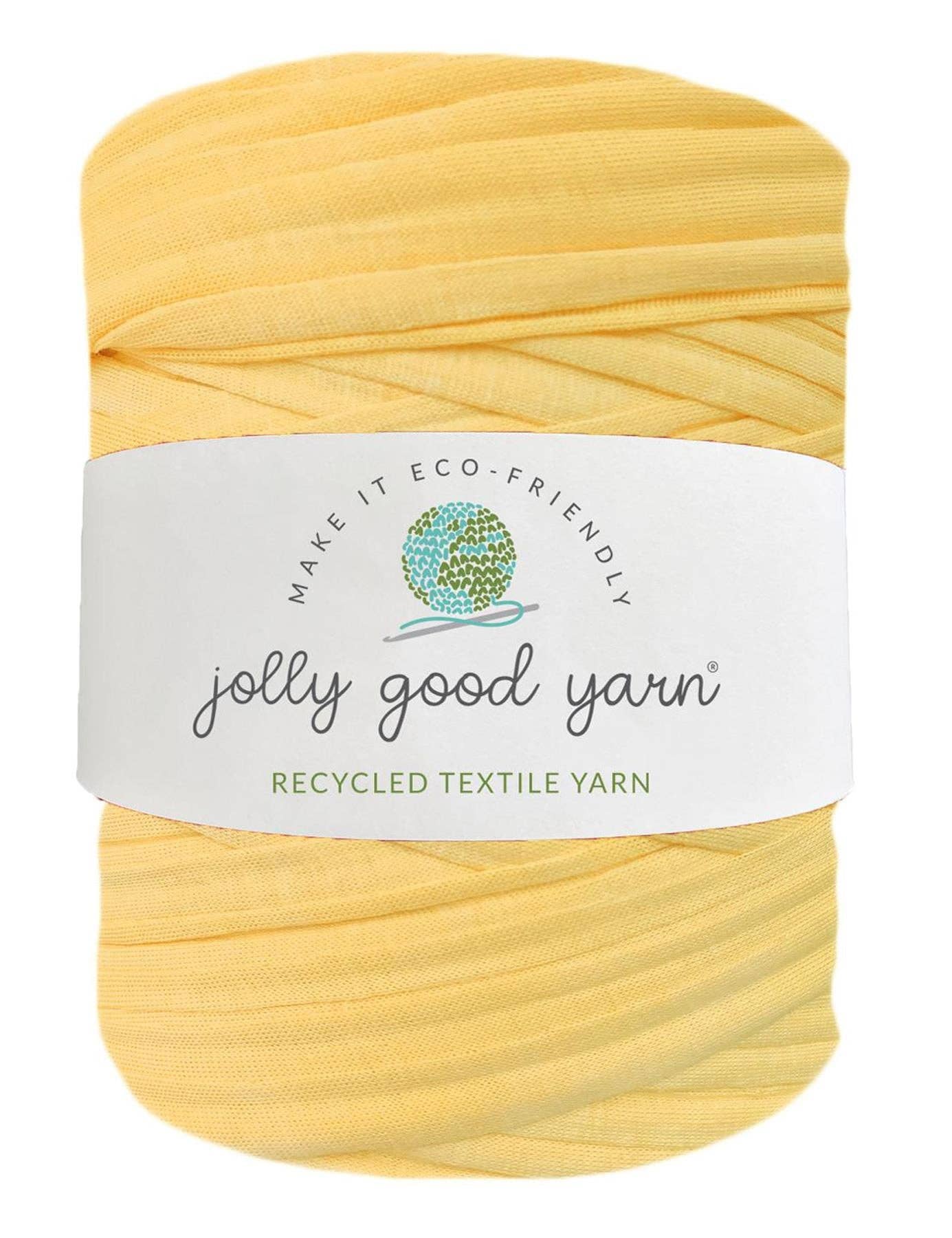 Daffodil yellow t-shirt yarn (100-120m)