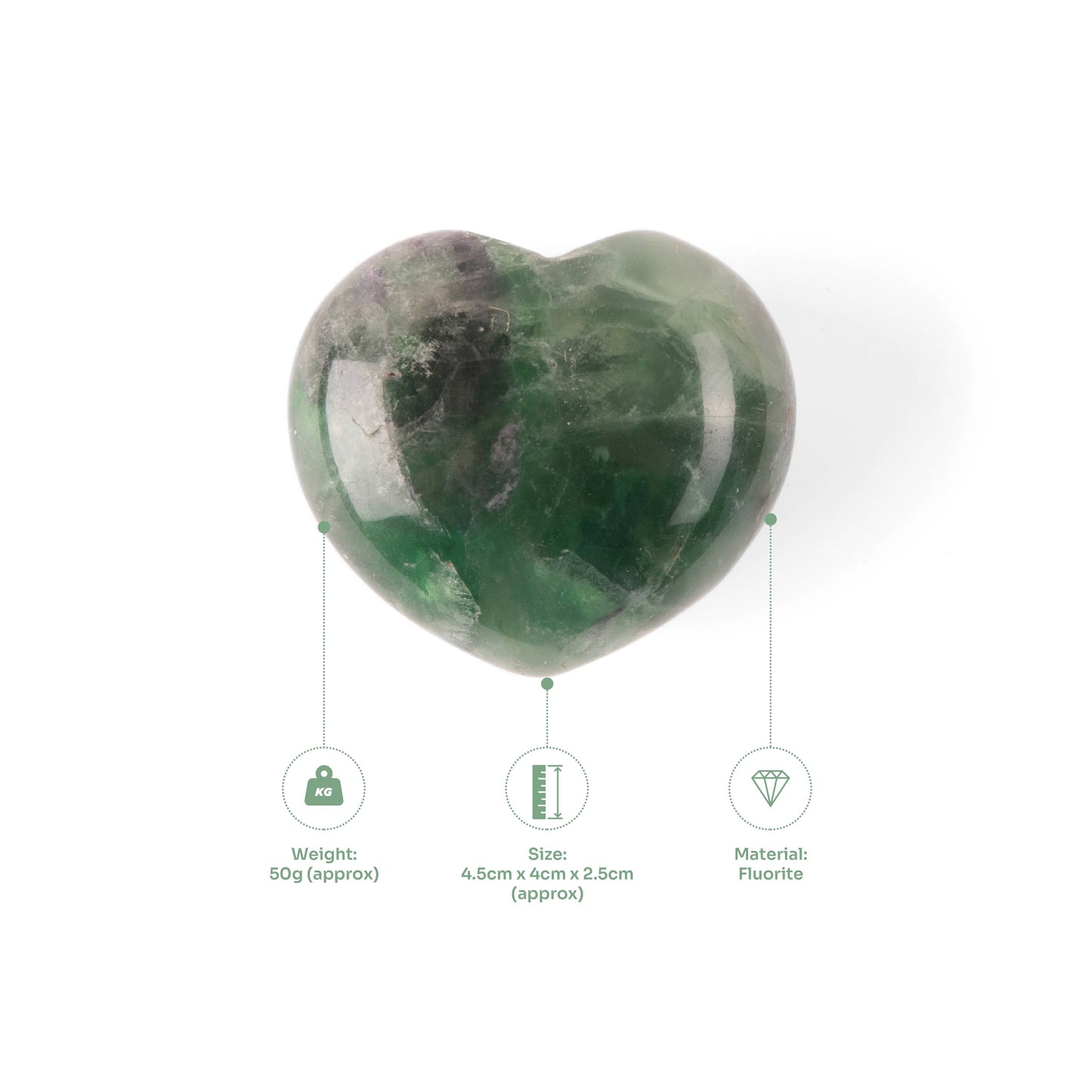 Crystal Hearts - Choice of 4 Crystals