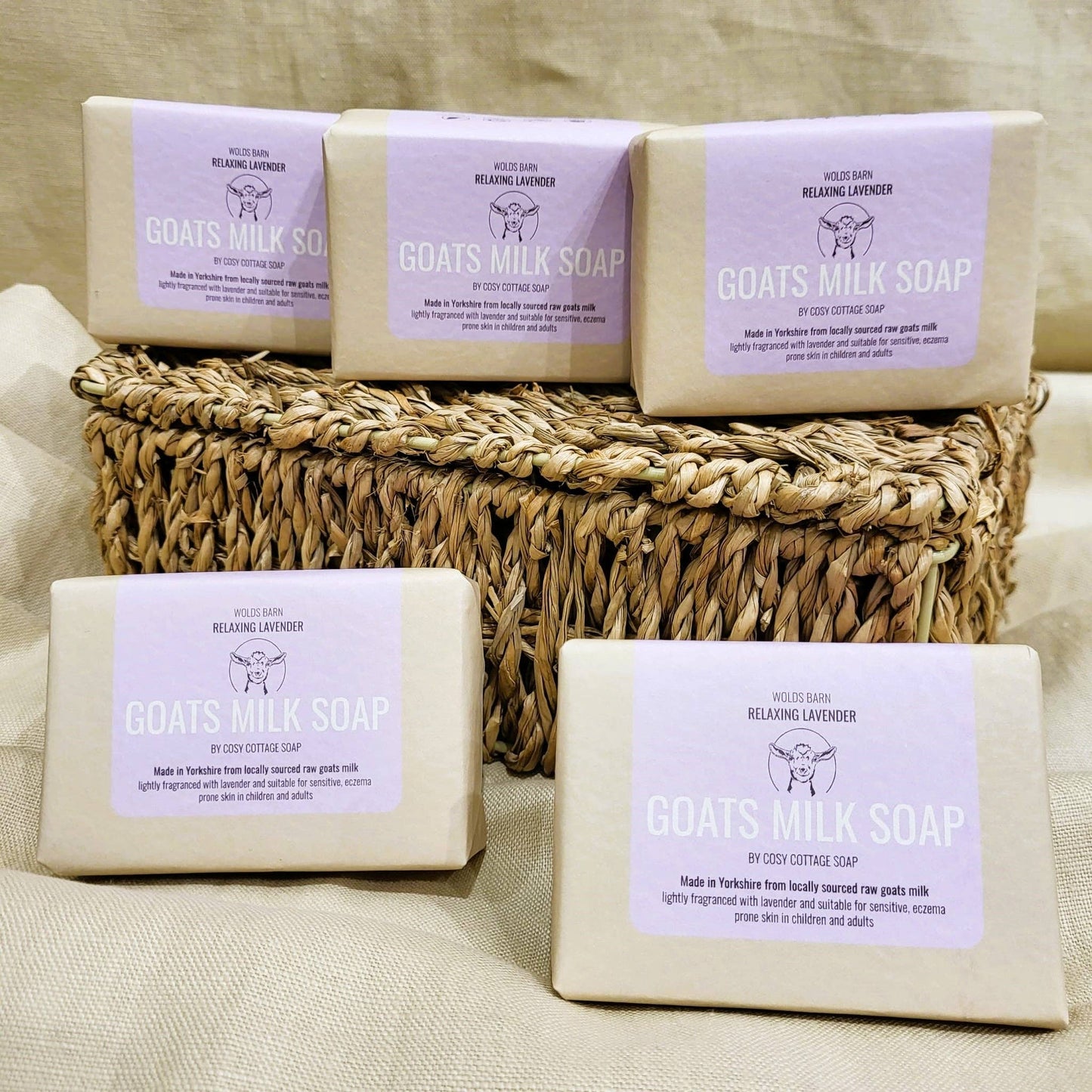 Goats Milk Soap by Cosy Cottage for babies, children and adults