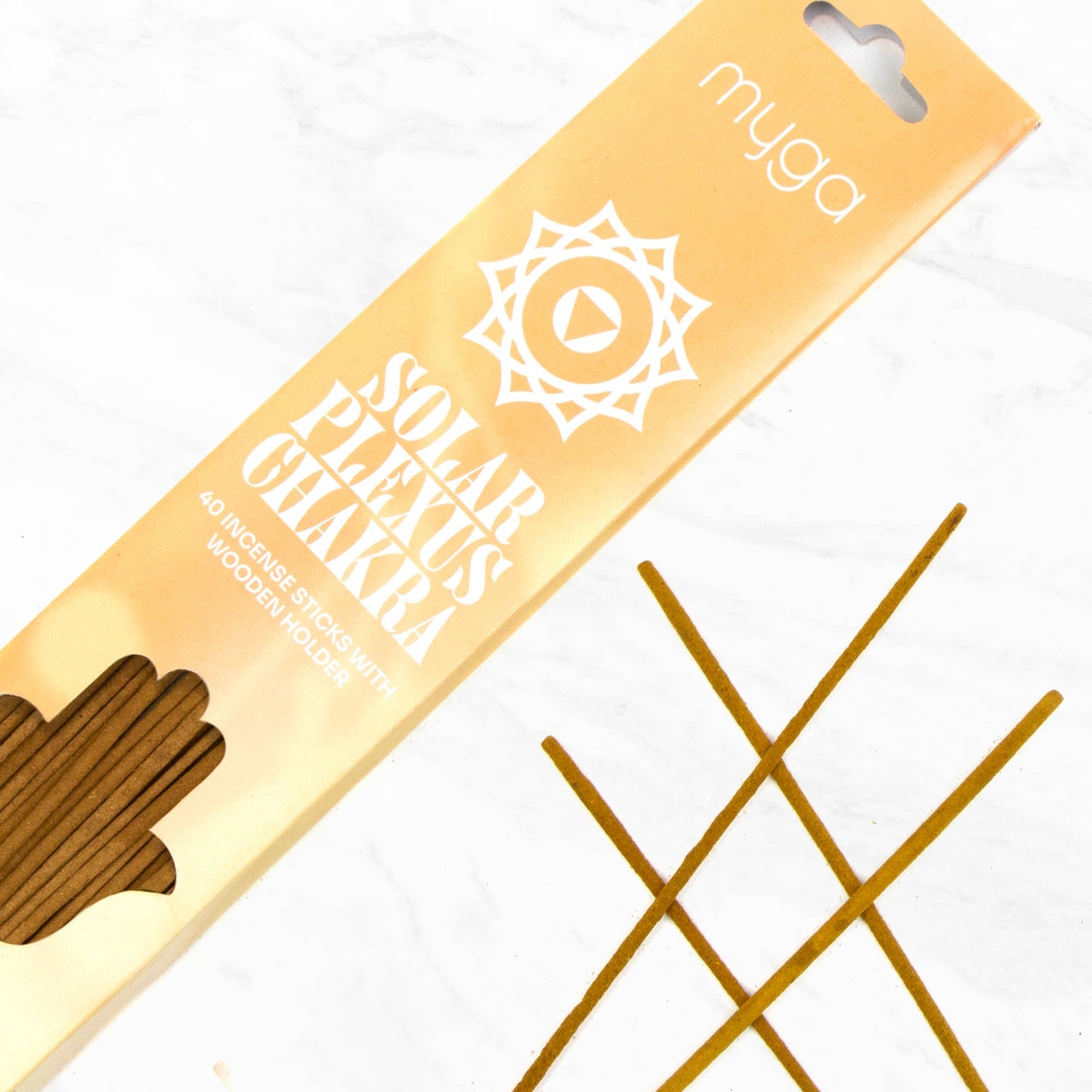 Chakra & Luck Incense Stick & Wooden Holder