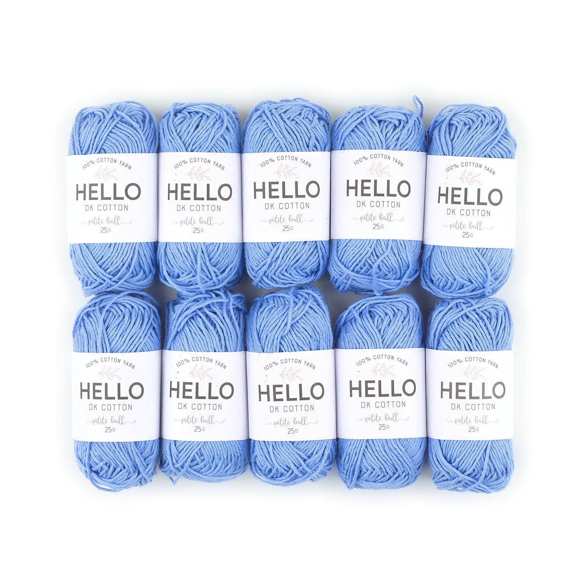 HELLO 100% Cotton 25g Amigurumi Yarn