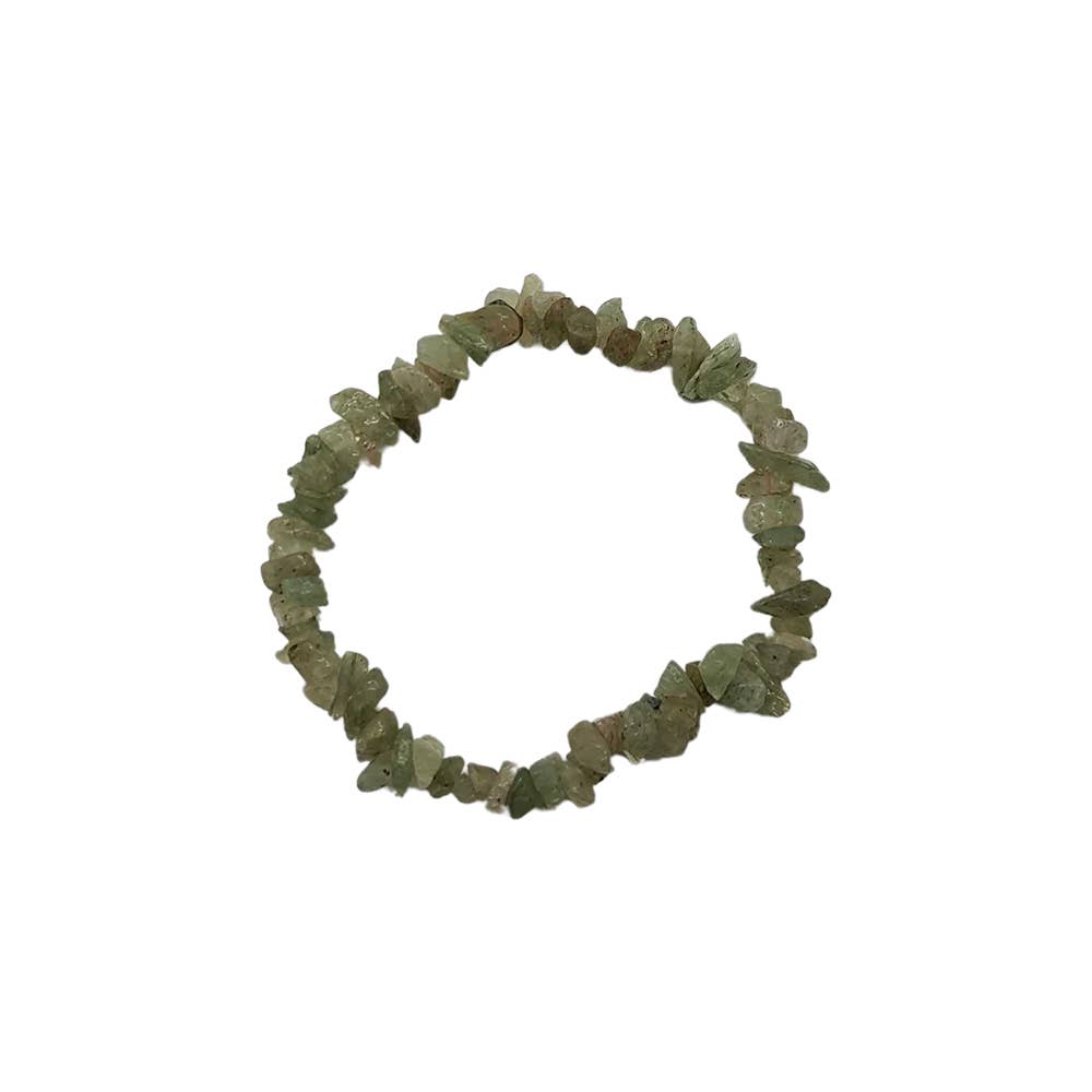 Gemstone Chip Stretch Bracelet