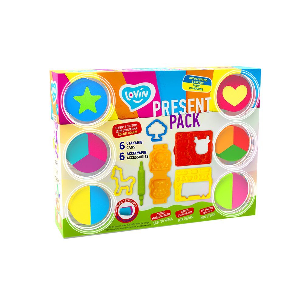Present Pack ТМ Lovin Modeling Set with Play Dough