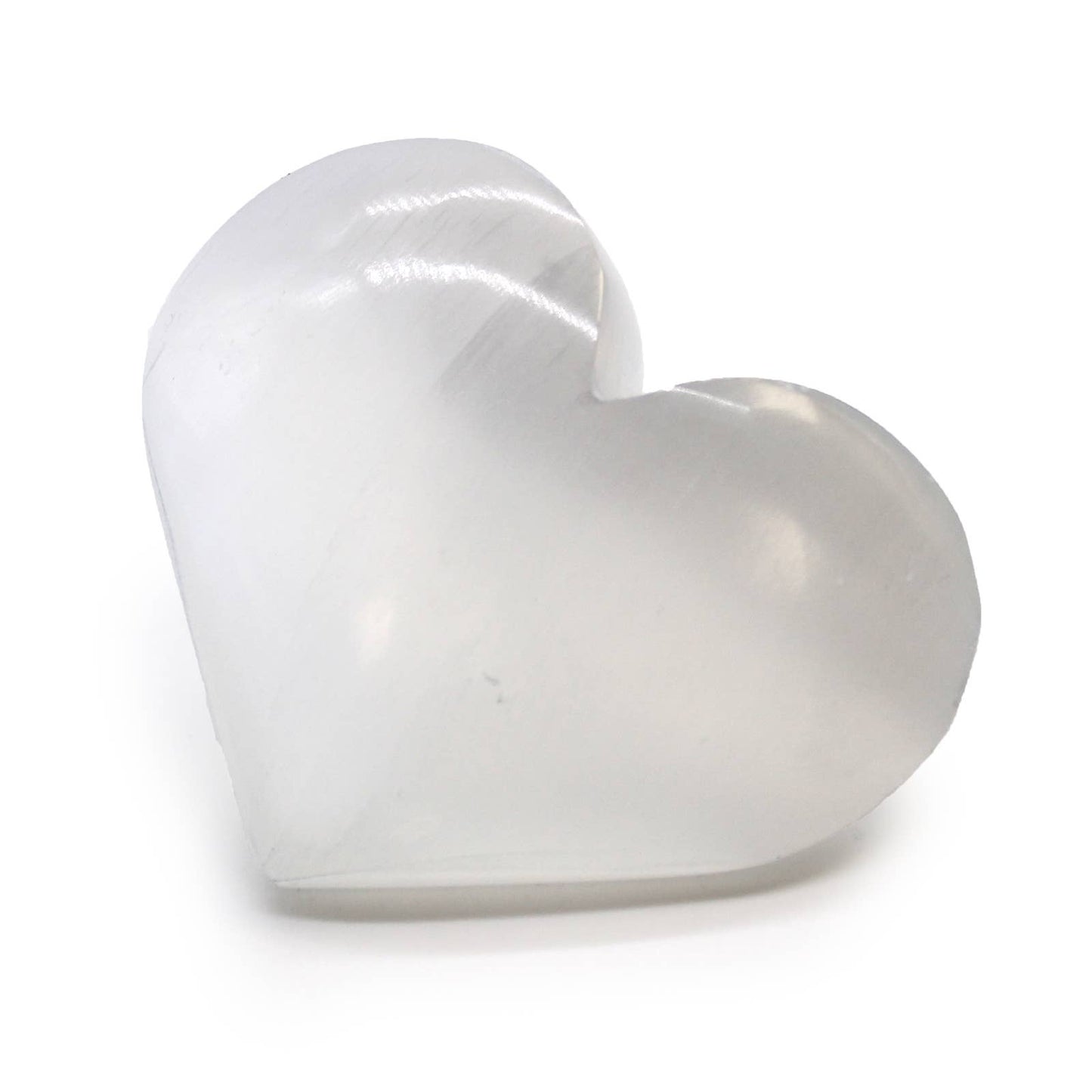 SelW-09 - Selenite Heart - 5-6 cm