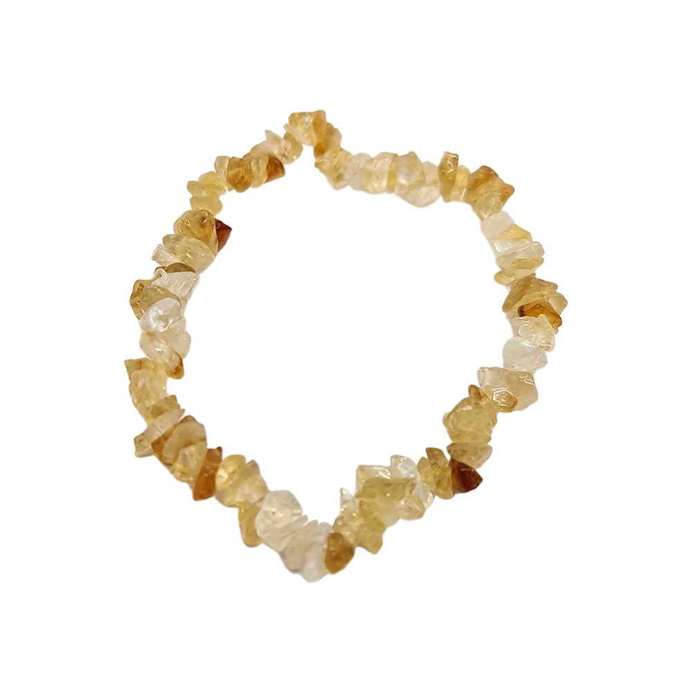 Gemstone Chip Stretch Bracelet