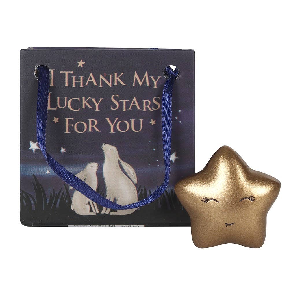 Children's Lucky Gold Star Charm in a Bag