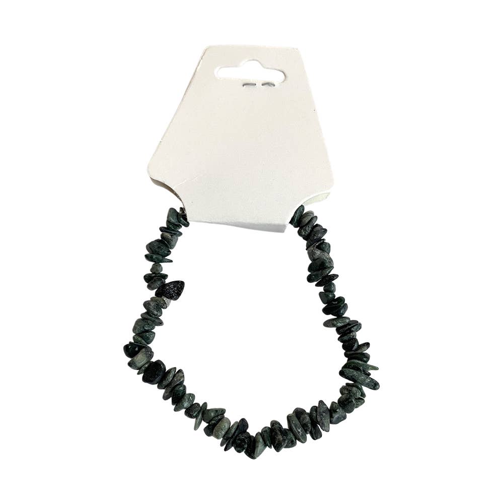 Gemstone Chip Stretch Bracelet