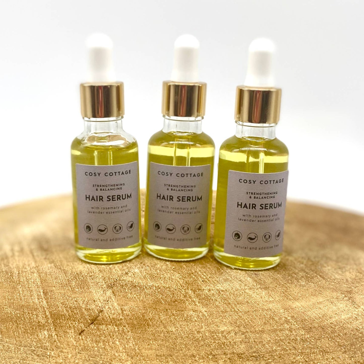 Natural Hair Serum for Hair Strengthening & Balancing