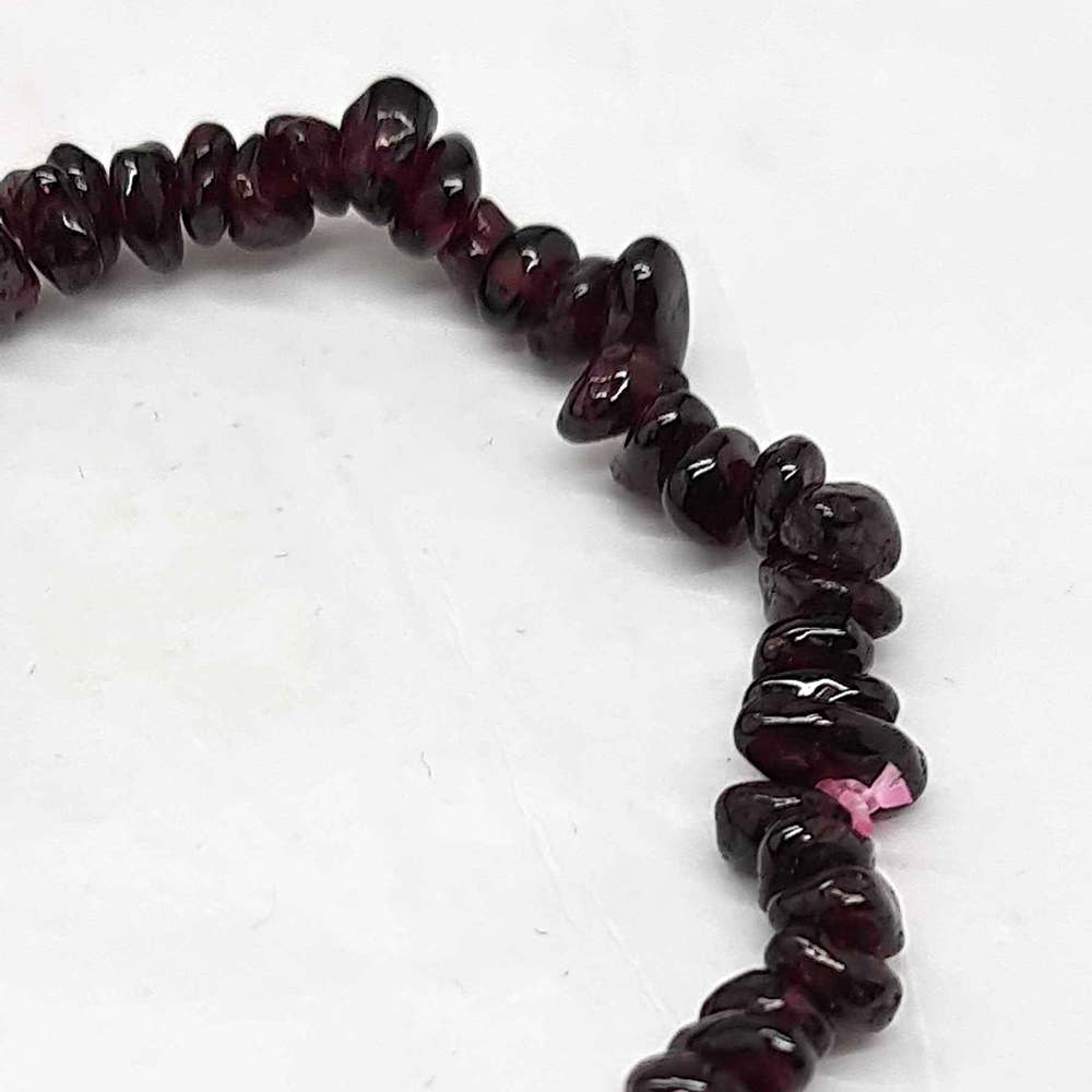 Gemstone Chip Stretch Bracelet