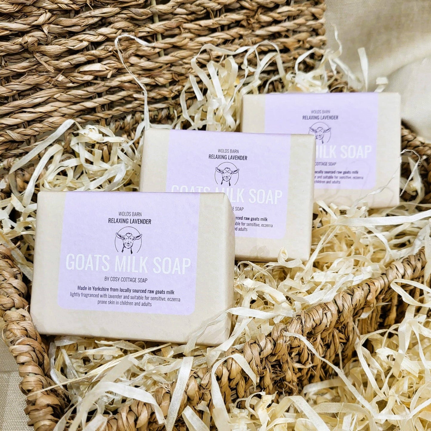 Goats Milk Soap by Cosy Cottage for babies, children and adults