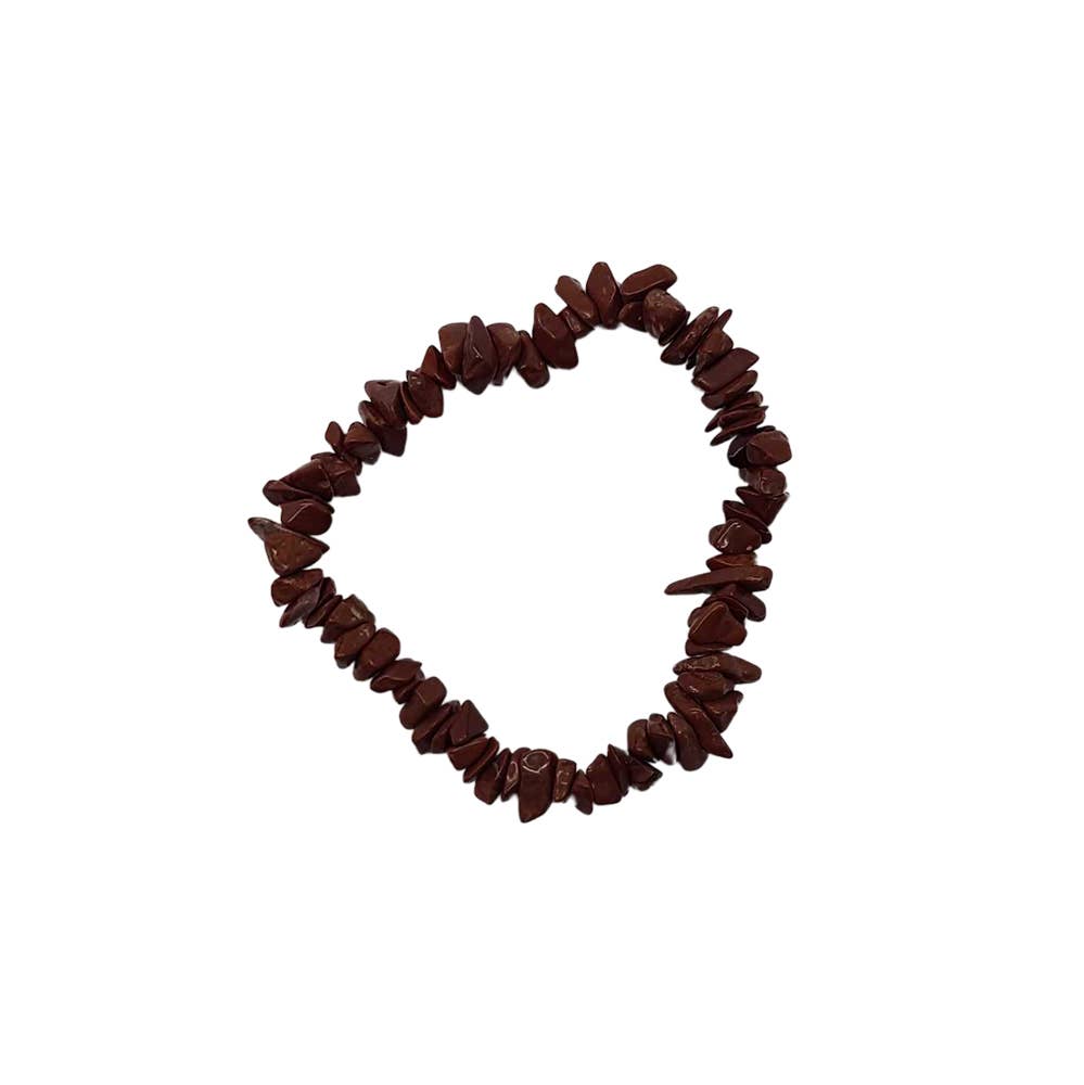 Gemstone Chip Stretch Bracelet