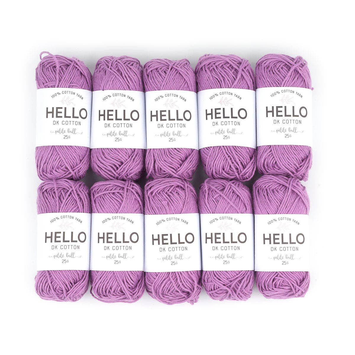 HELLO 100% Cotton 25g Amigurumi Yarn