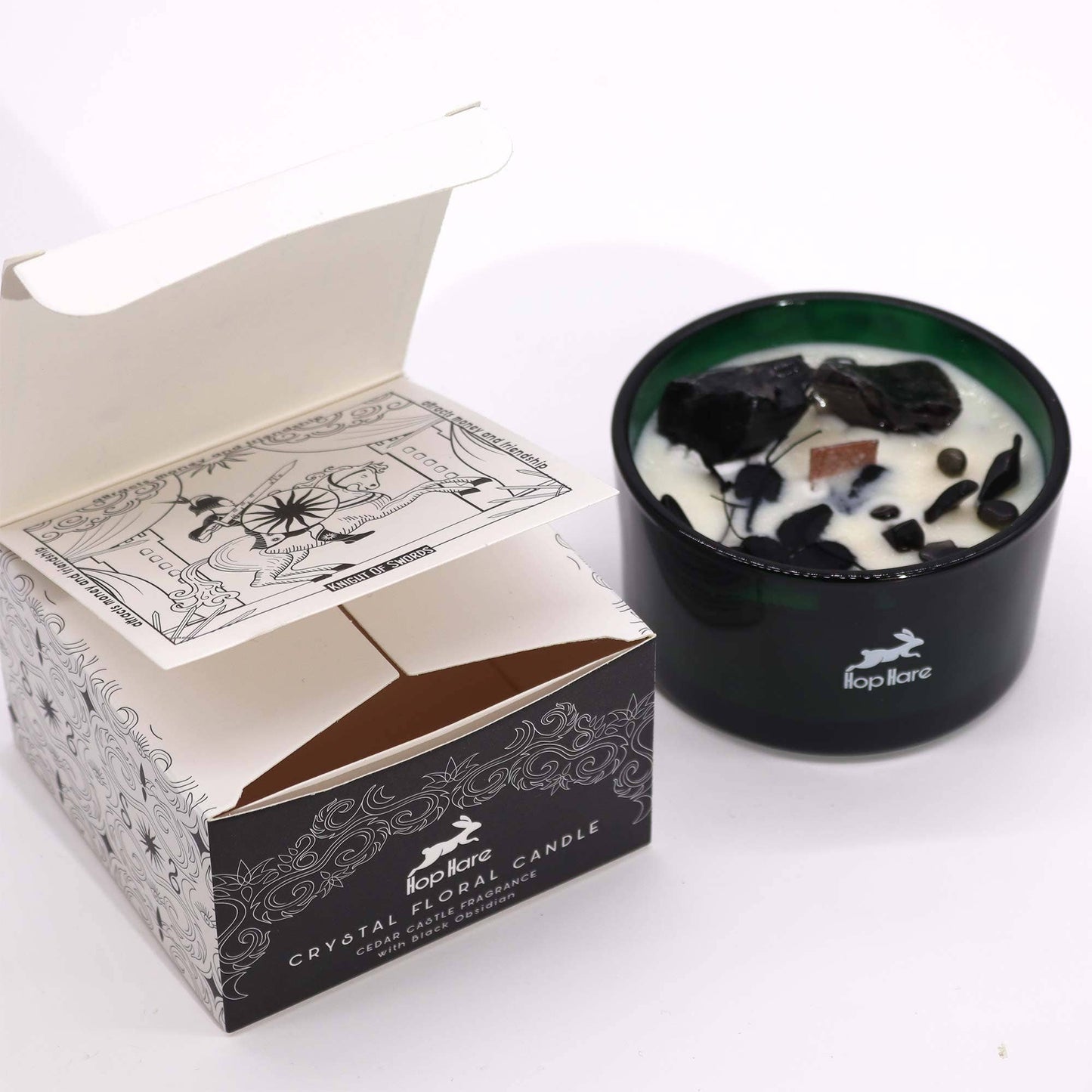 HHC-07 - Hop Hare Magic Candle - The Knight of Swords