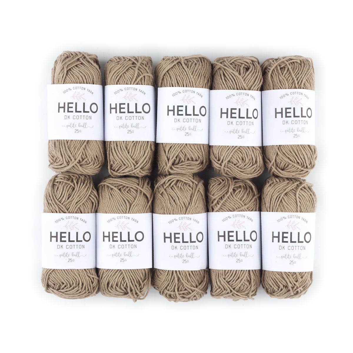 HELLO 100% Cotton 25g Amigurumi Yarn