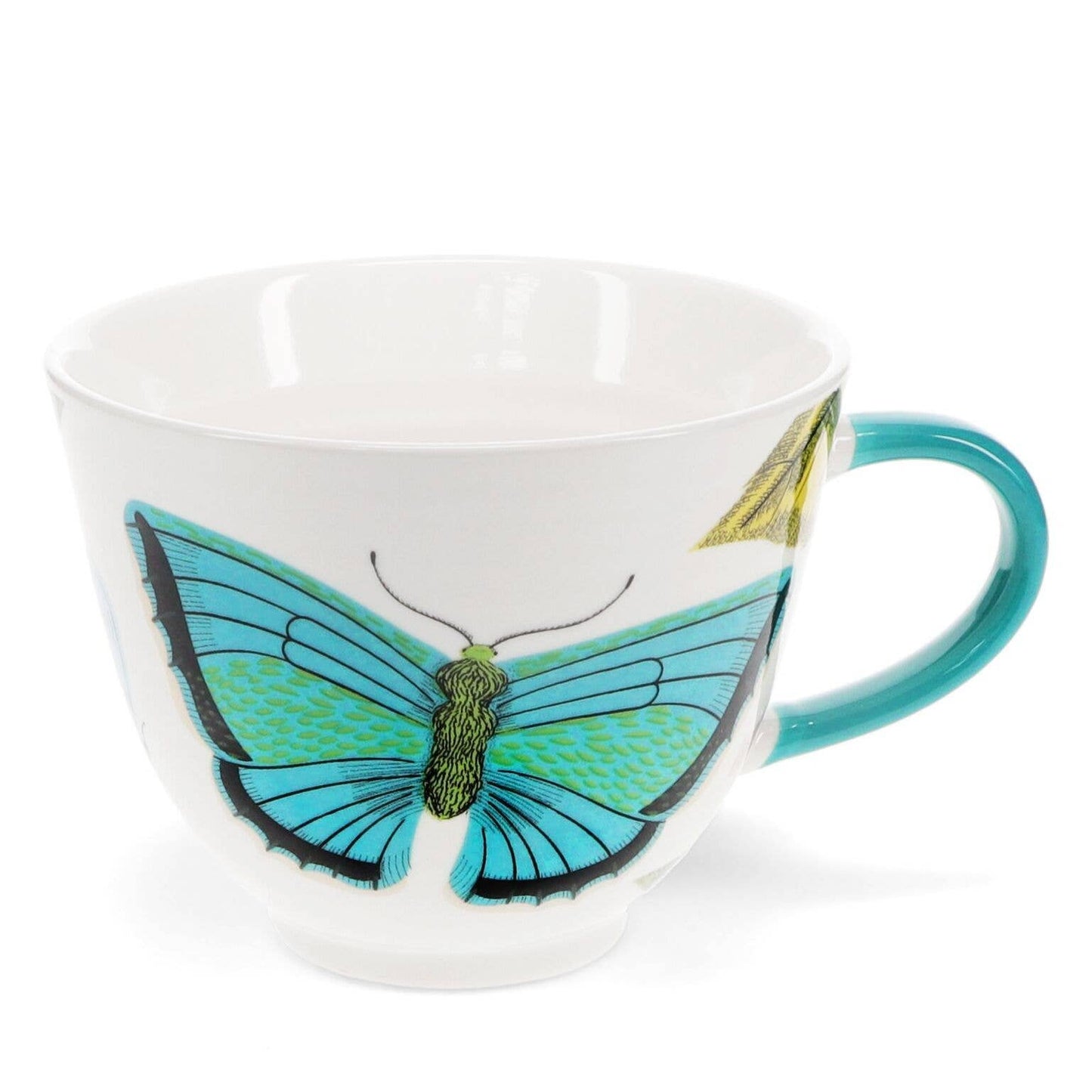 New Bone China Mug 550Ml - Butterfly