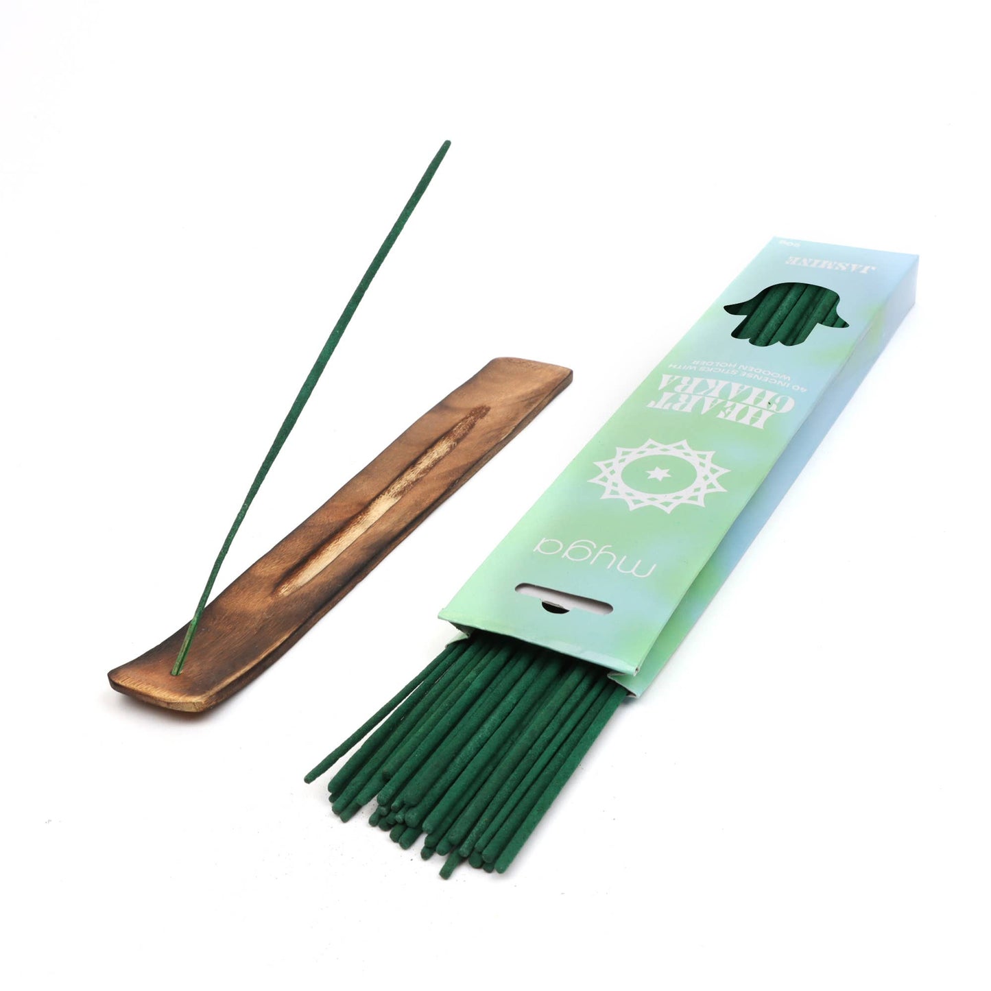 Chakra & Luck Incense Stick & Wooden Holder