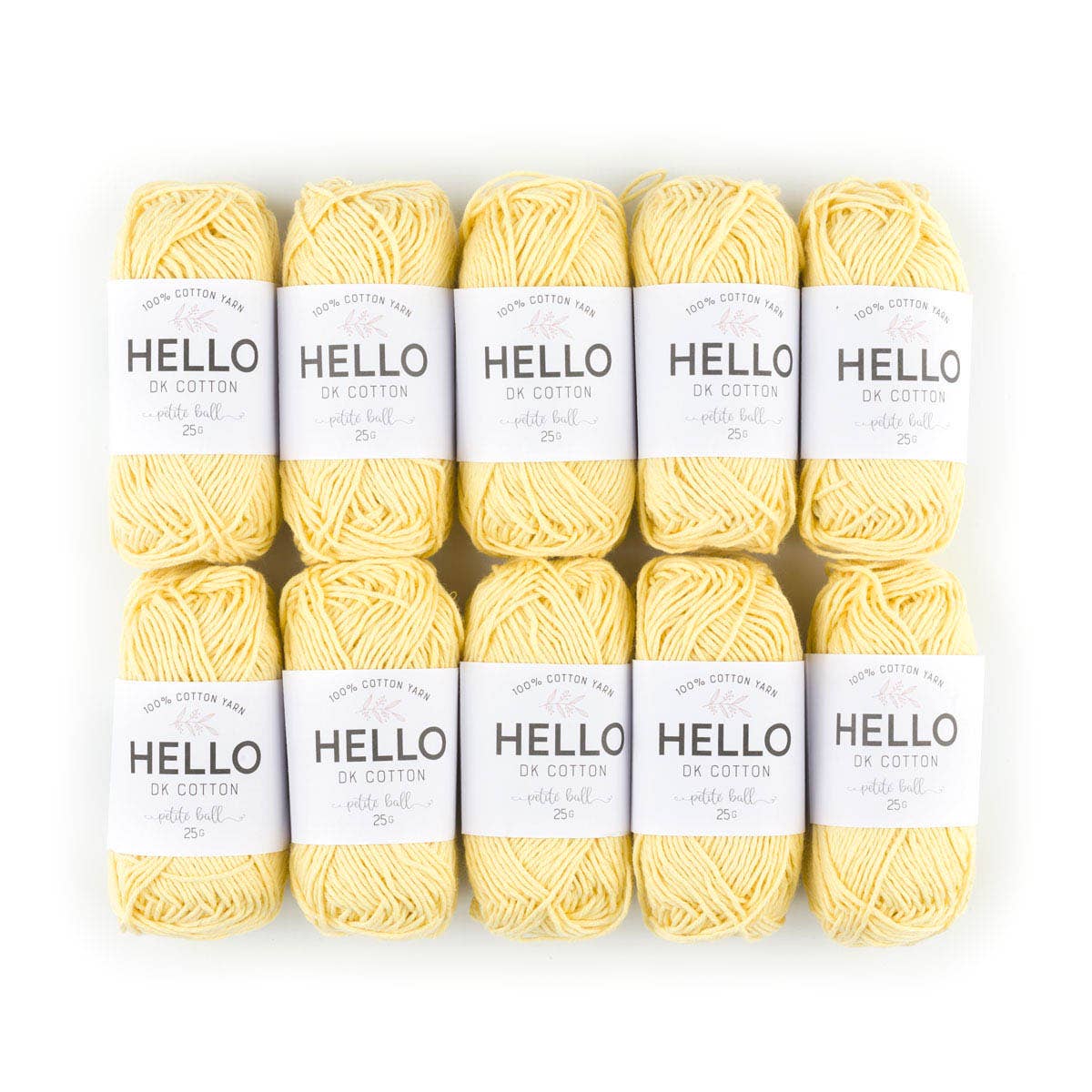 HELLO 100% Cotton 25g Amigurumi Yarn