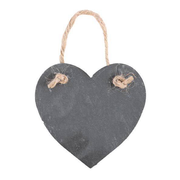 You Make My Heart Smile Hanging Slate Heart