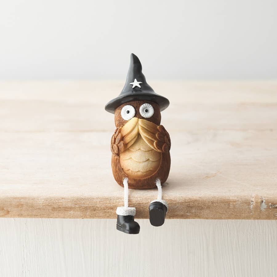 Witch Owls, 3 Assorted