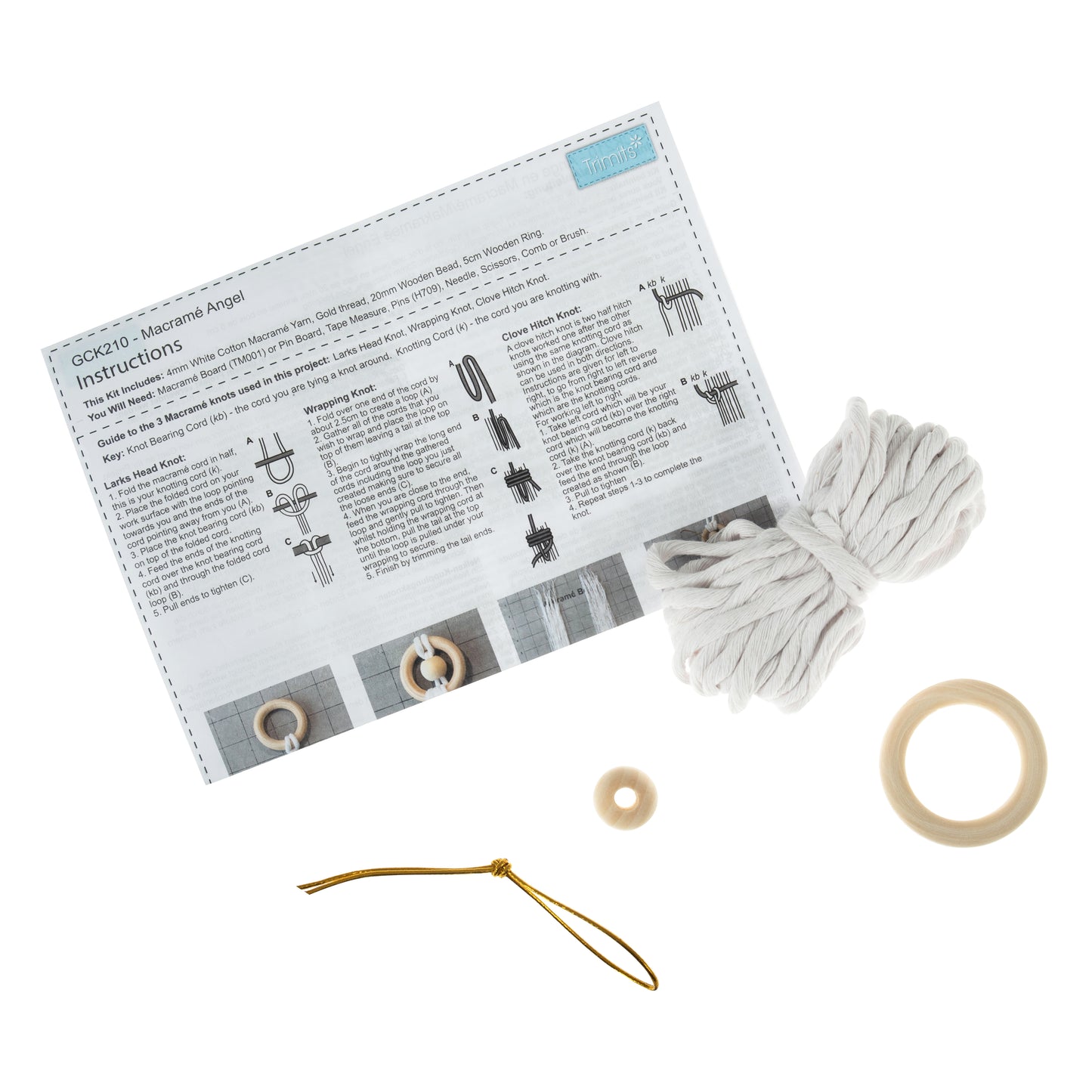 Macramé Kit - Angel