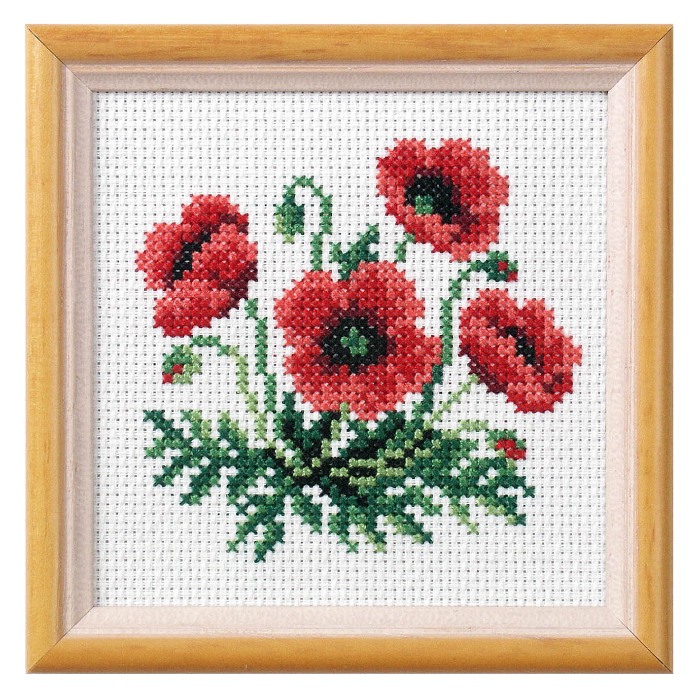 Cross Stitch Kit: Poppy