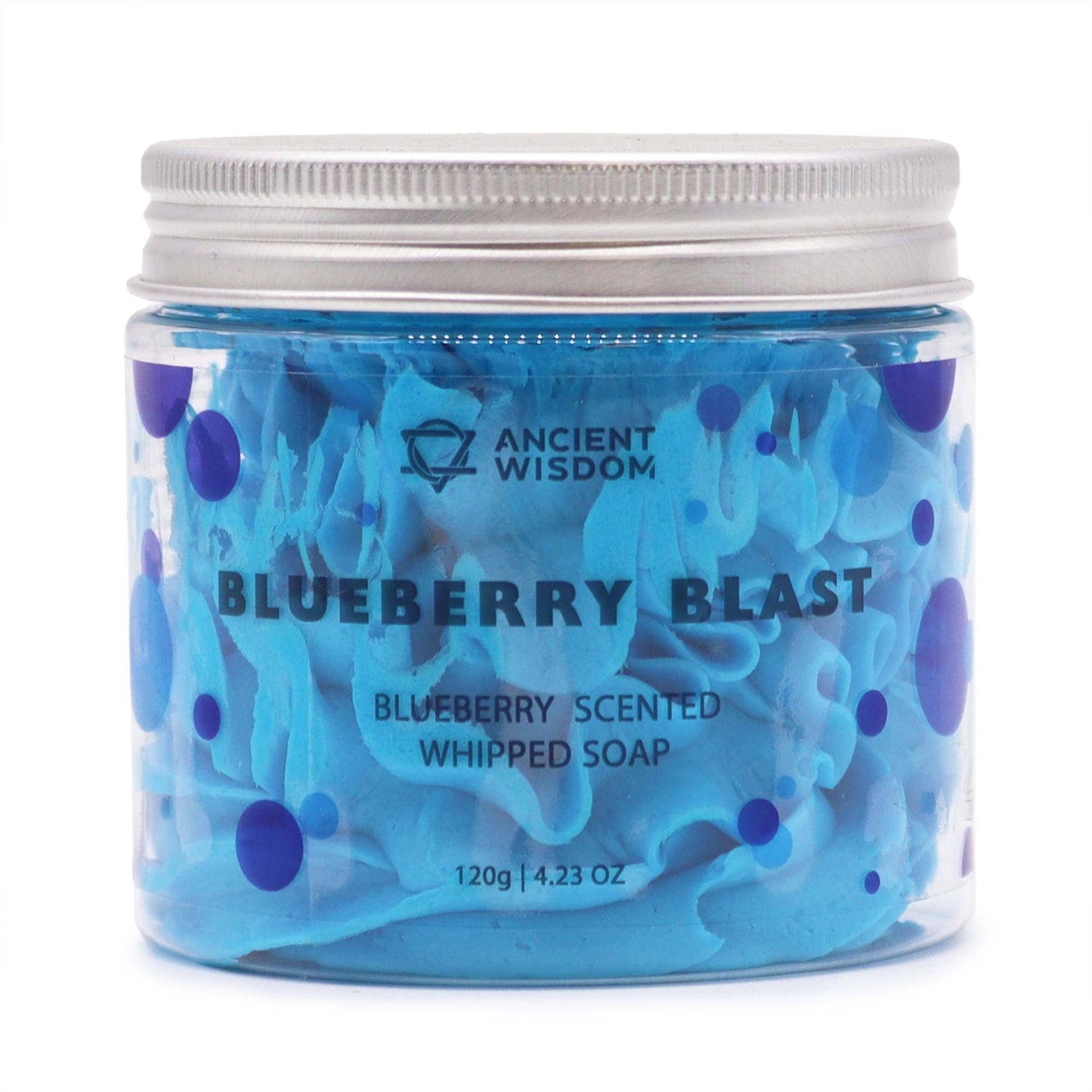 WCS-07 - Blueberry Whipped Cream Soap 120g