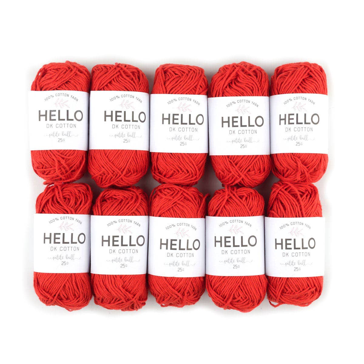 HELLO 100% Cotton 25g Amigurumi Yarn