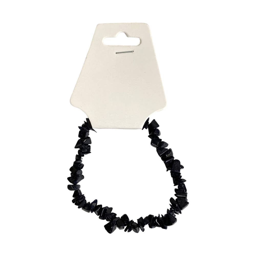 Gemstone Chip Stretch Bracelet