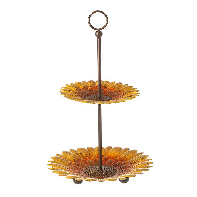 Autumn-SUNFLOWERS CAKE DISPLAY STAND