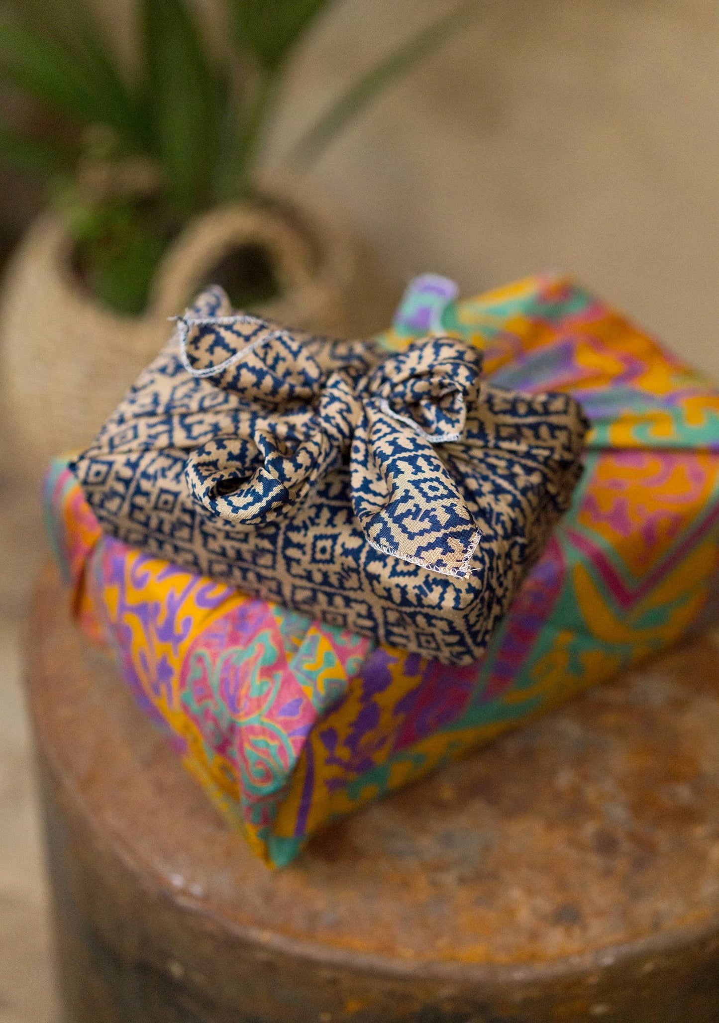 Recycled Sari Gift Wrap