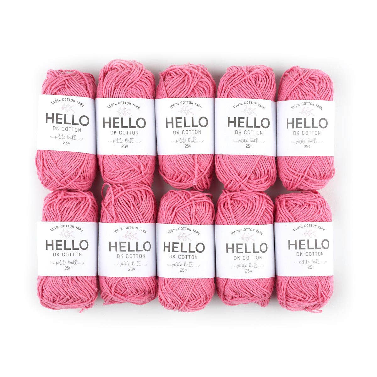 HELLO 100% Cotton 25g Amigurumi Yarn