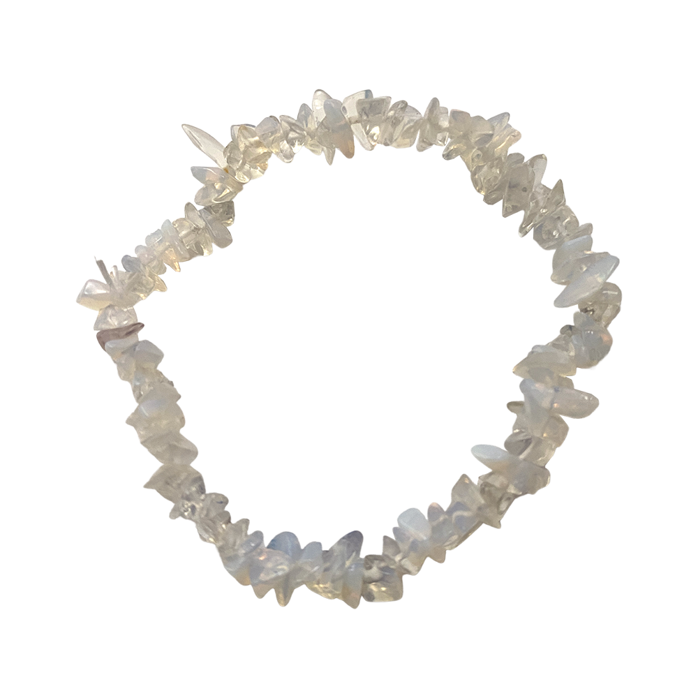 Gemstone Chip Stretch Bracelet