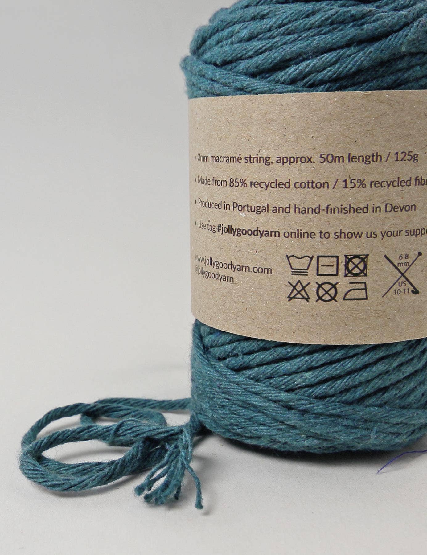 Exeter Blue 3mm Macrame String (50m)