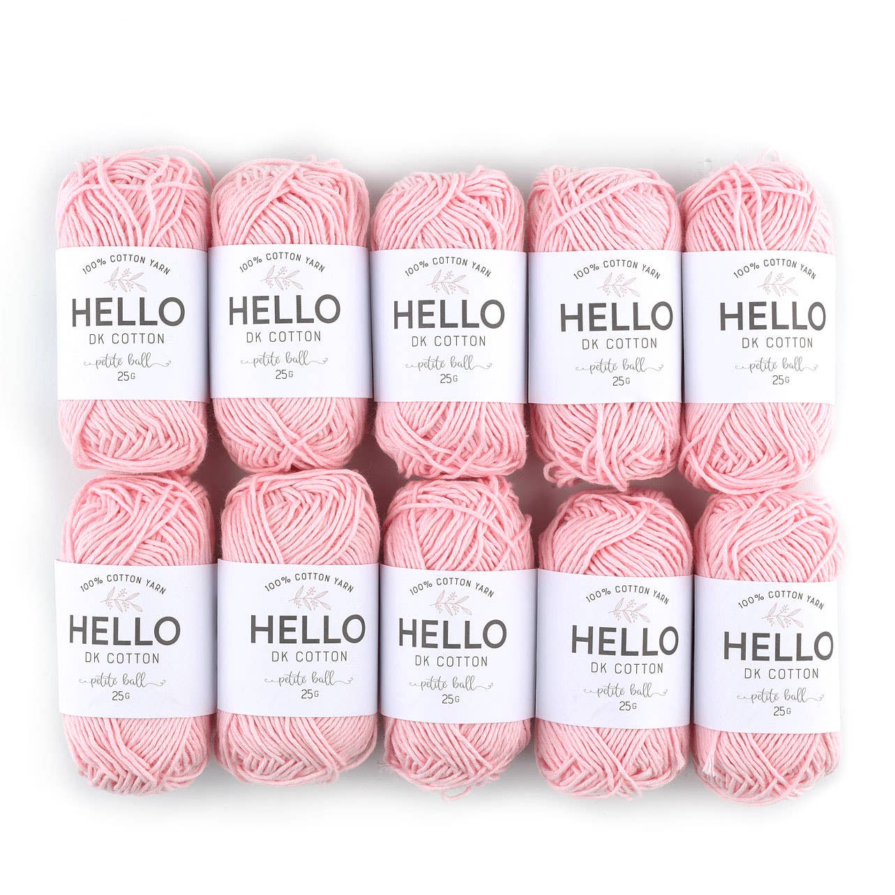 HELLO 100% Cotton 25g Amigurumi Yarn