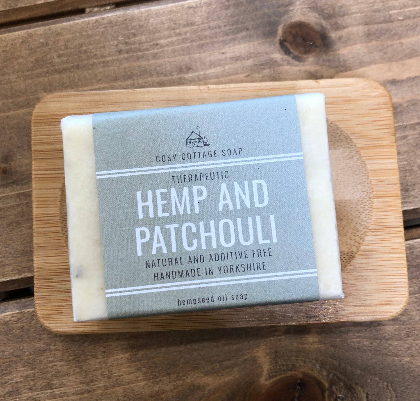 Handmade Hempseed & Patchouli Oil Soap