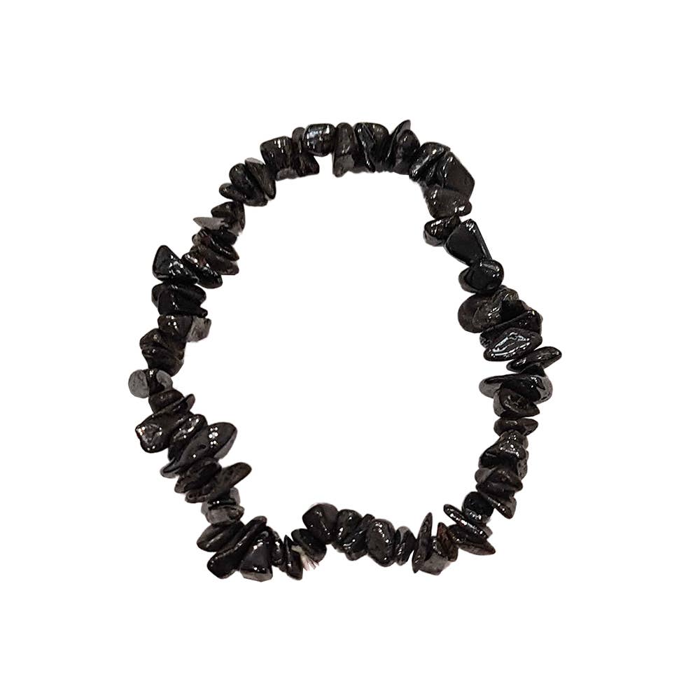 Gemstone Chip Stretch Bracelet