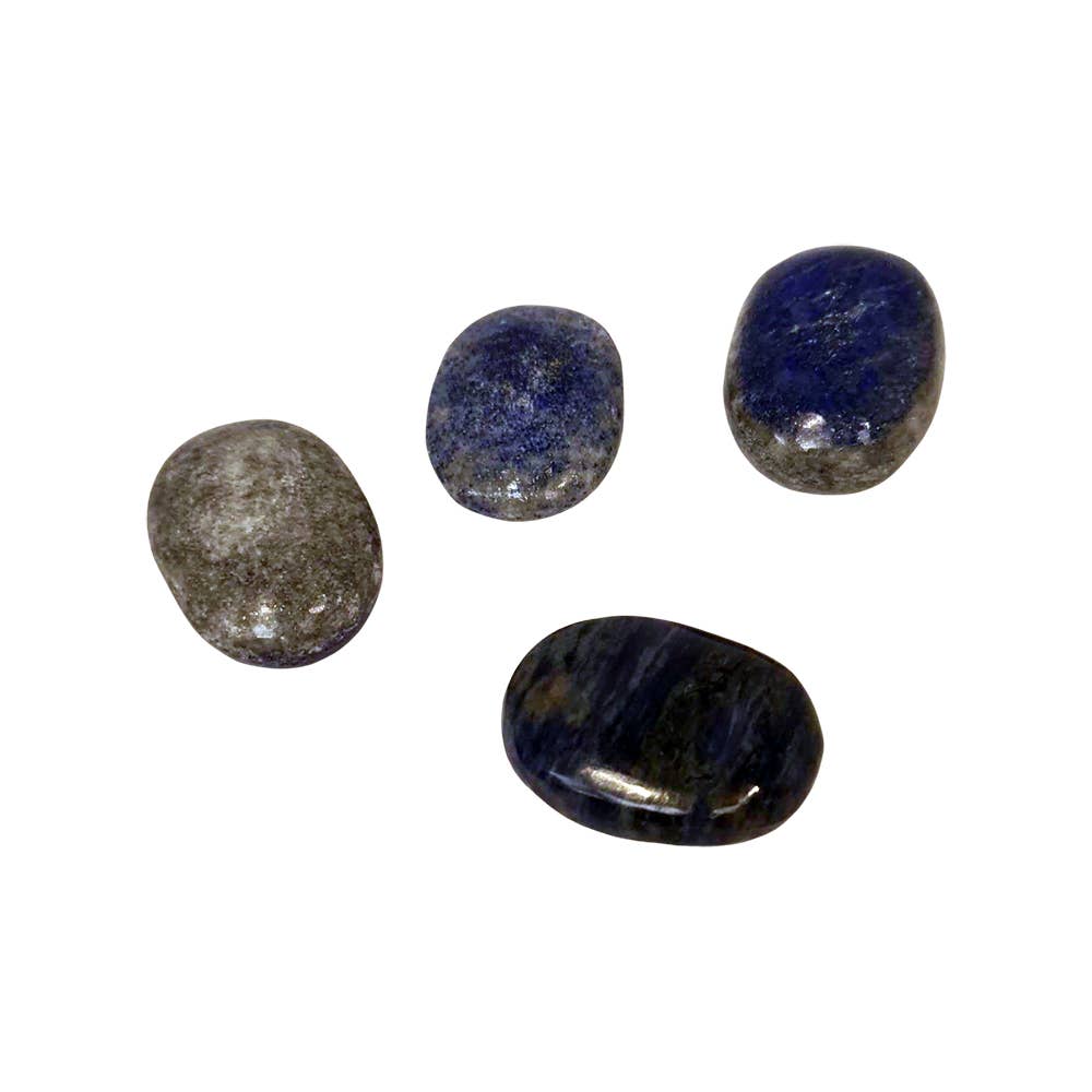 Worry Thumb Stone With a Pouch