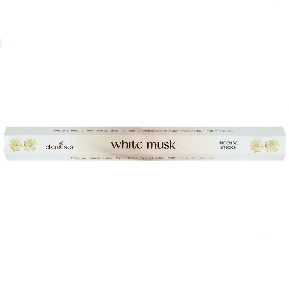 Elements White Musk Incense Sticks