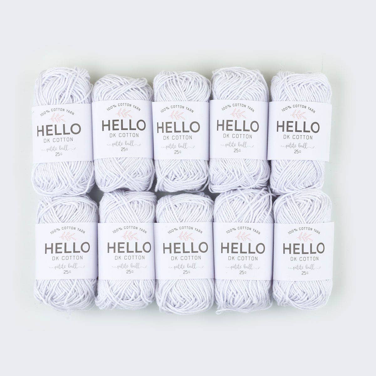 HELLO 100% Cotton 25g Amigurumi Yarn