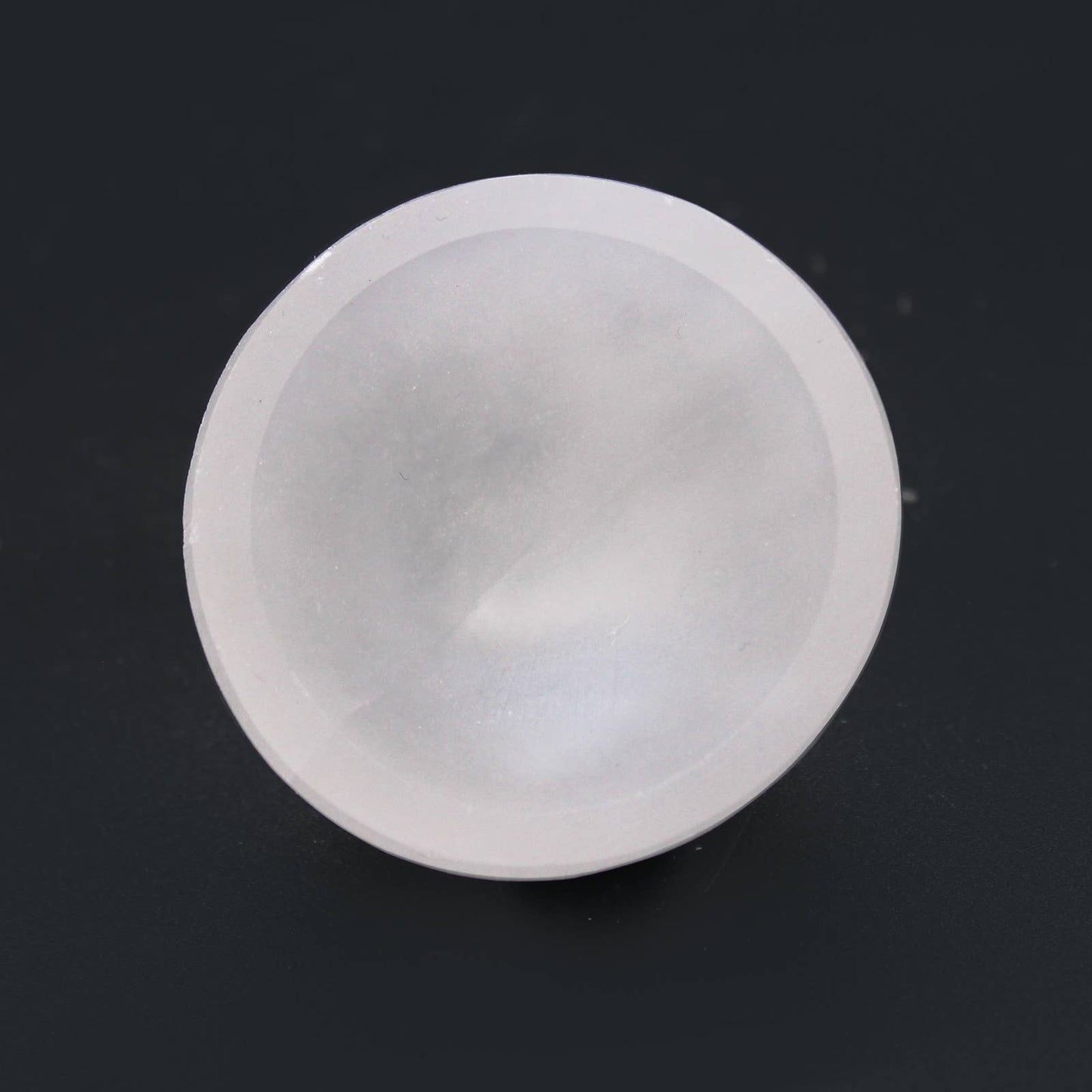 SelB-08 - Selenite Round Bowl - 6cm