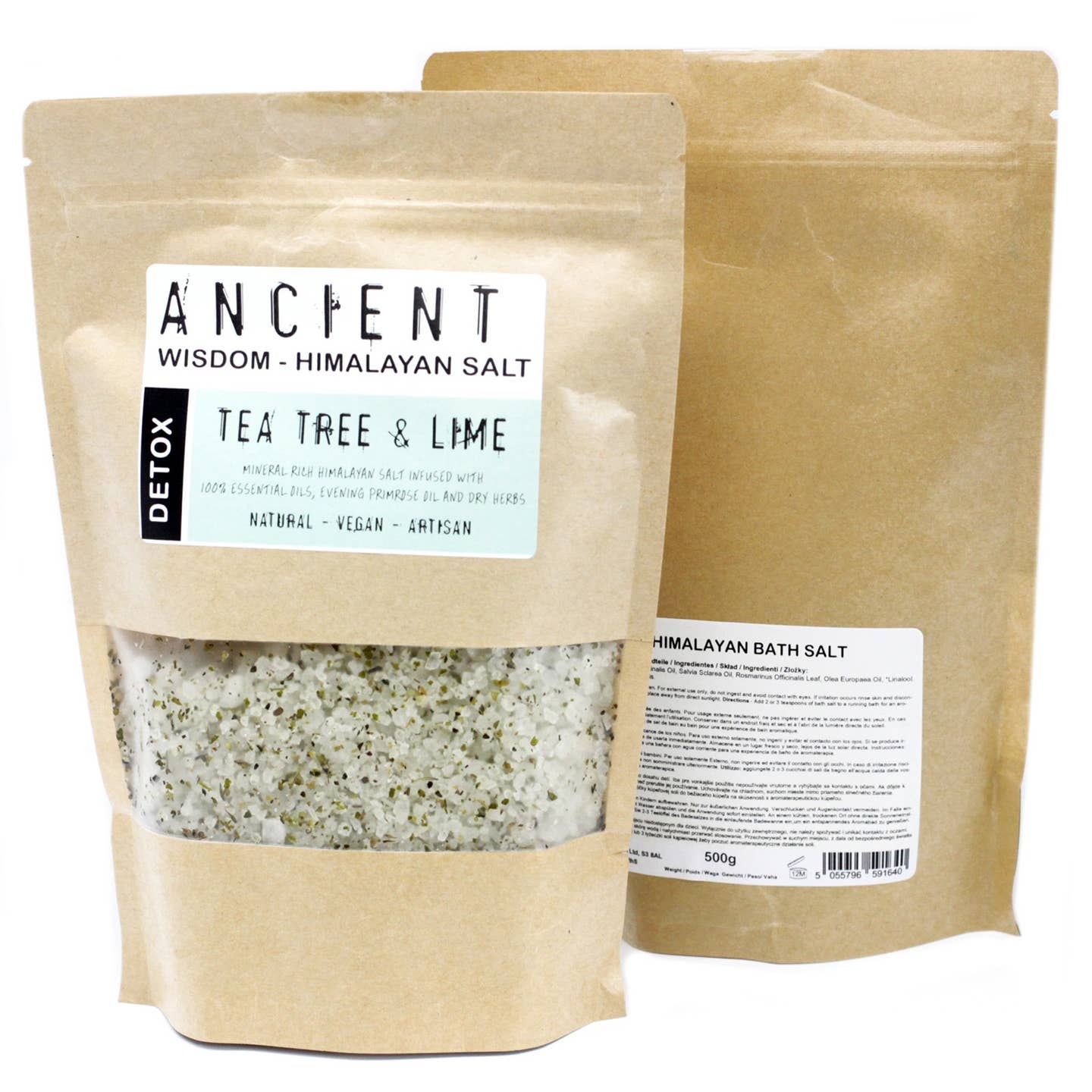 HBathS-04 - Himalayan Bath Salt Blend 500g - Detox