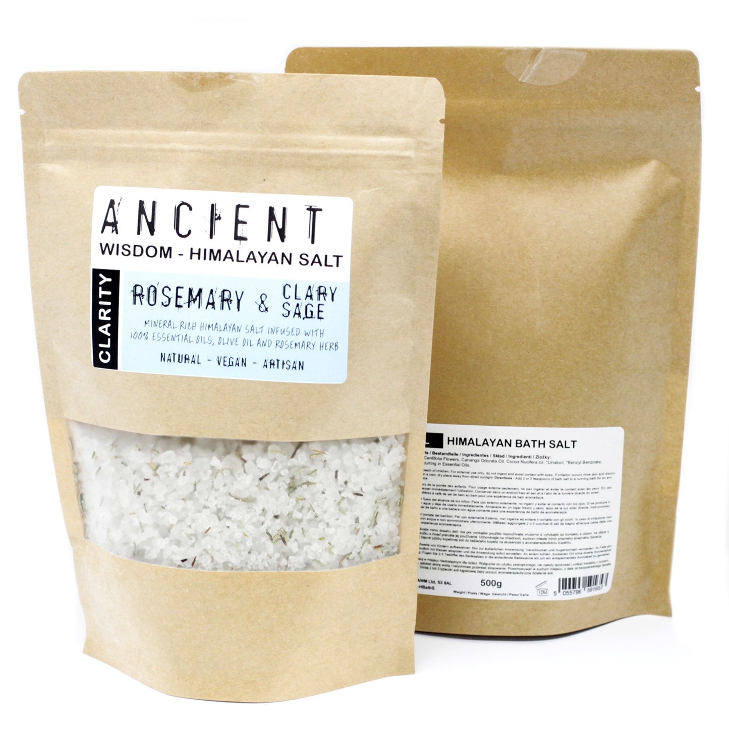 HBathS-02 - Himalayan Bath Salt Blend 500g - Clarity