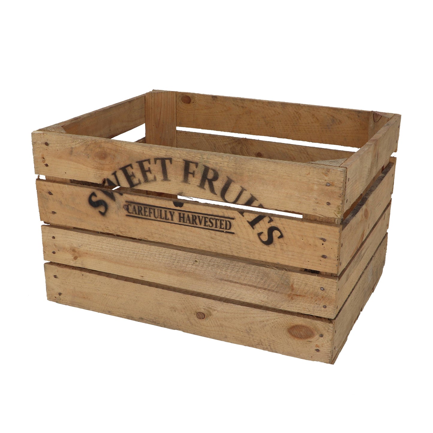 NG79 - Wooden Sweet Fruits Apple Crate