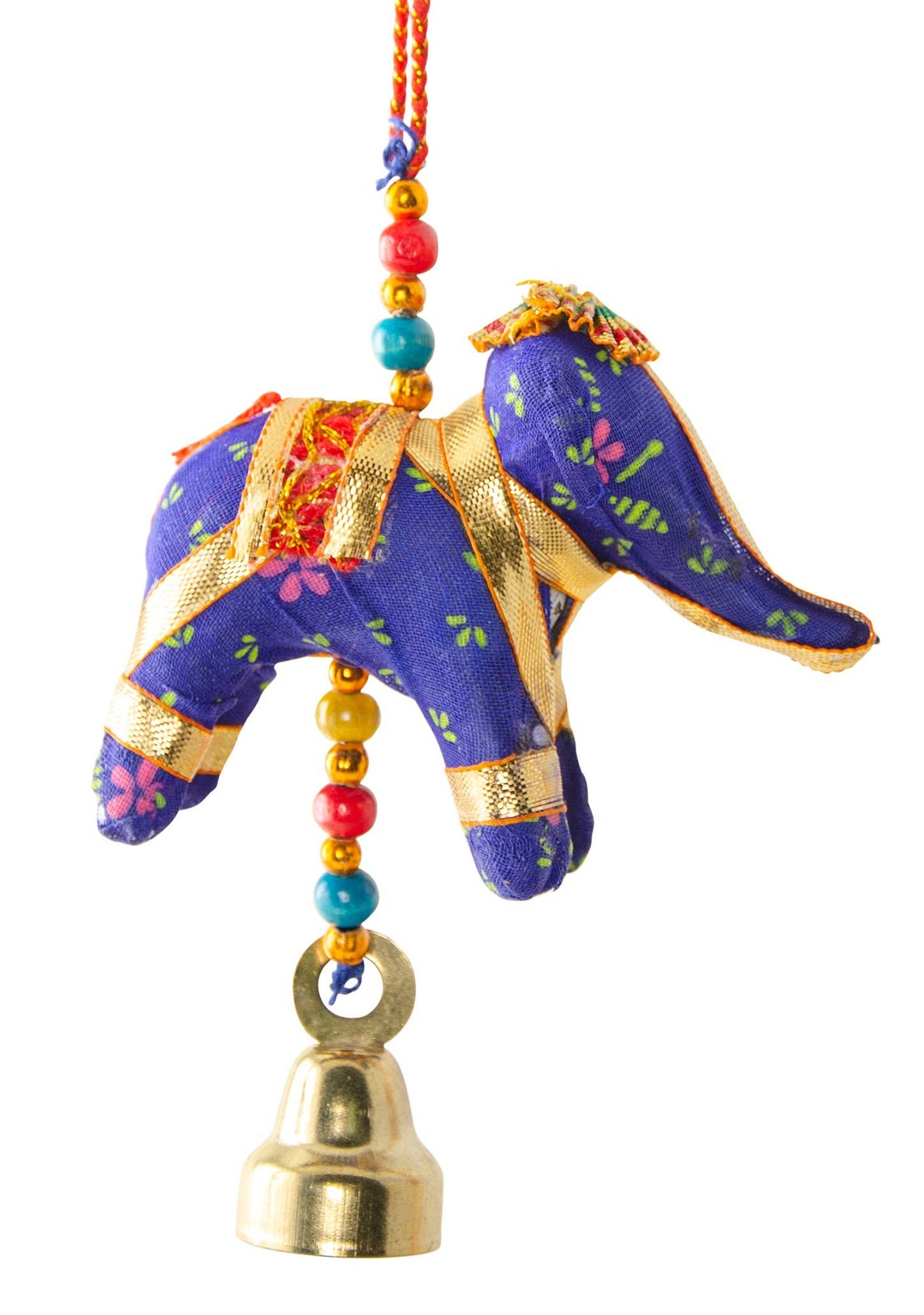 Single Elephant Decoration with Bell