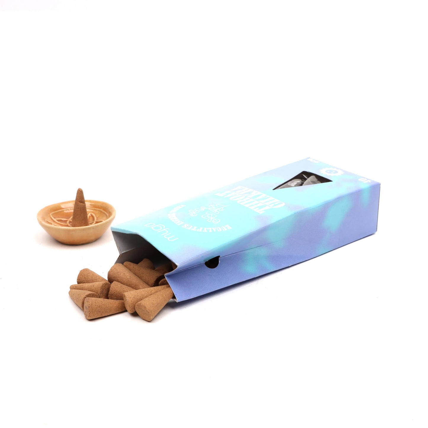 Chakra & Luck Incense Cones & Cone Holder