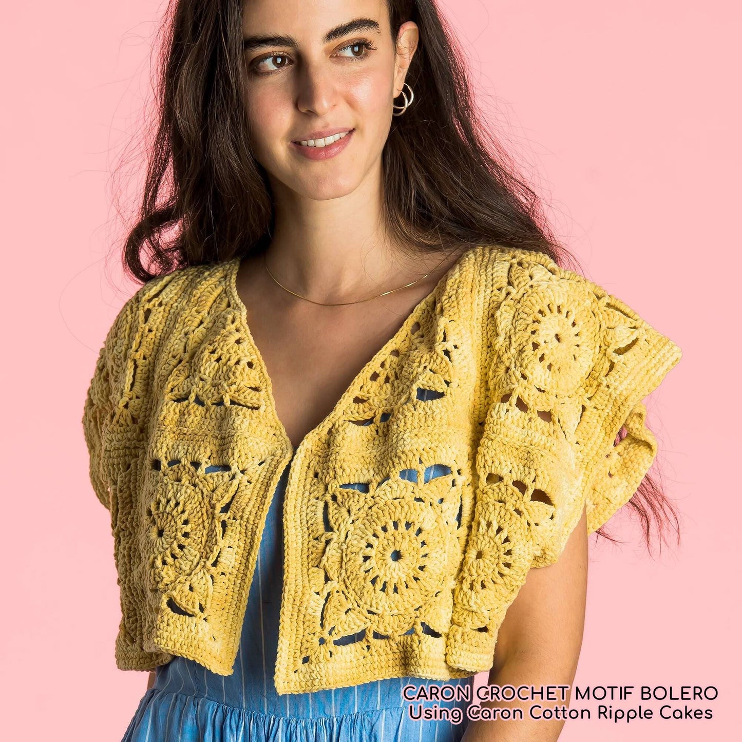 Caron Cotton Ripple Cakes 100% Cotton DK/Light Worsted Yarn