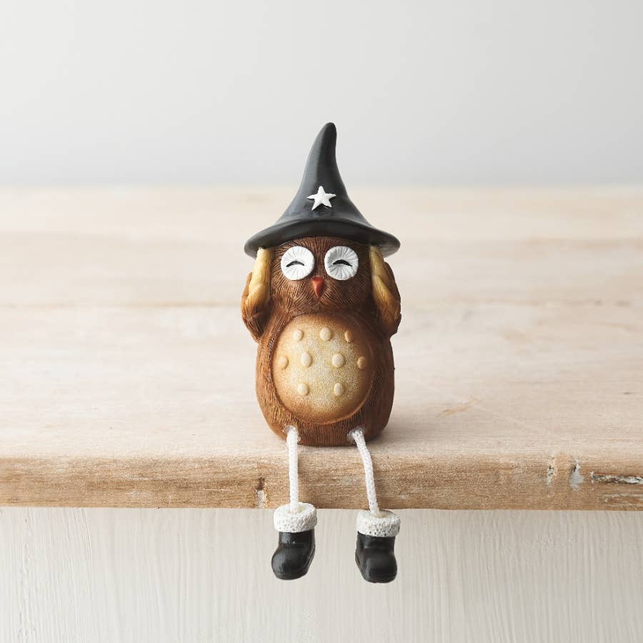 Witch Owls, 3 Assorted