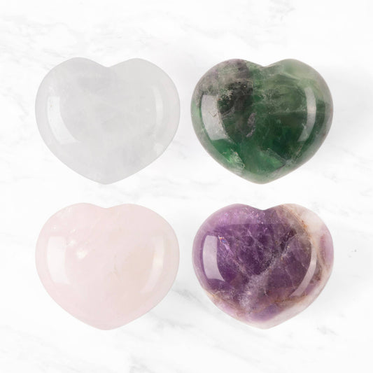 Crystal Hearts - Choice of 4 Crystals