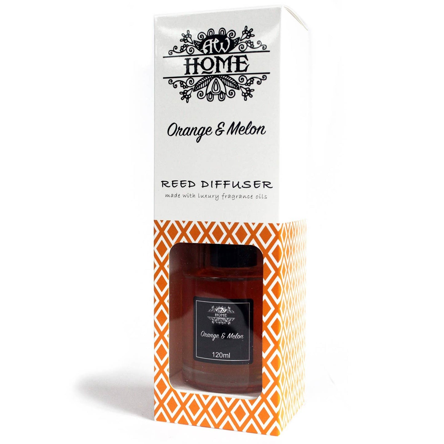 RDHF-06 - 120ml Reed Diffuser - Orange & Melon